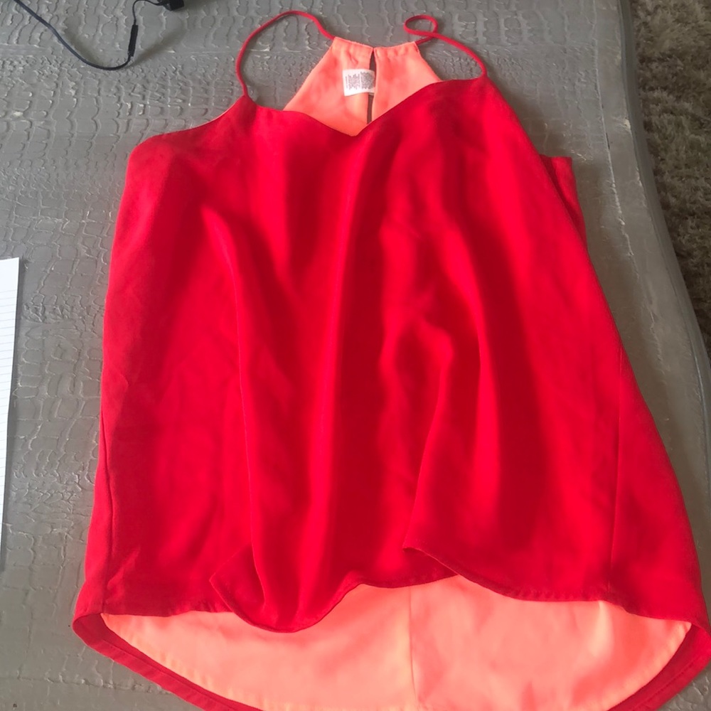 Express colorblock tank size s